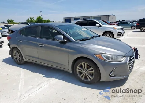 2018 Hyundai Elantra Sel из США, поврежденный, VIN 5NPD84LF3JH296475